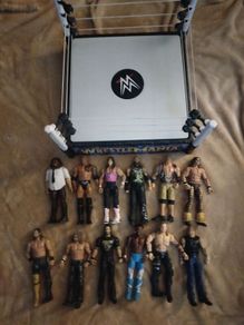WWE Ring and Wrestelers