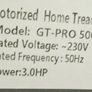 GT-PRO 5000 Folding Treadmill - 16km/h, 15% Incline Image 3