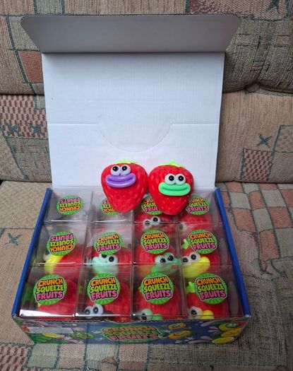 Crunch Squeeze Fruits fidget toys