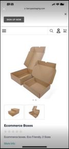 E-commerce boxes