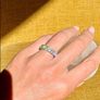 Diamond Wedding, Eternity, Engagement ring Image 8