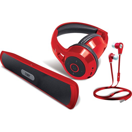 Bluetooth Headphones Speaker Earphones Combo Pack