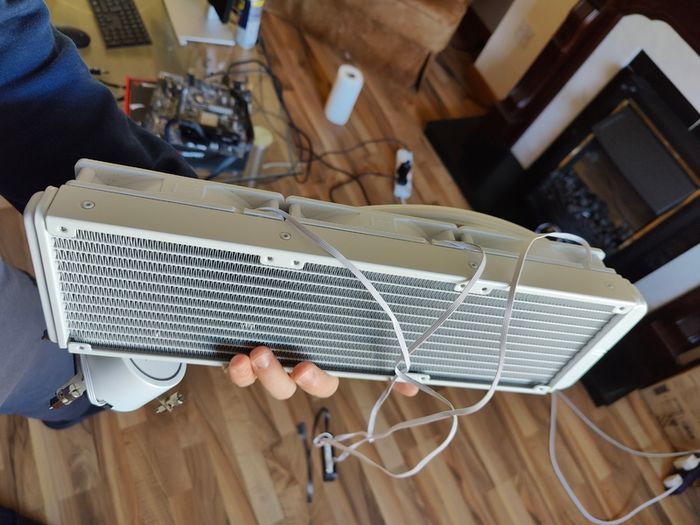 Tempest Liquid Cooler 360mm White AIO