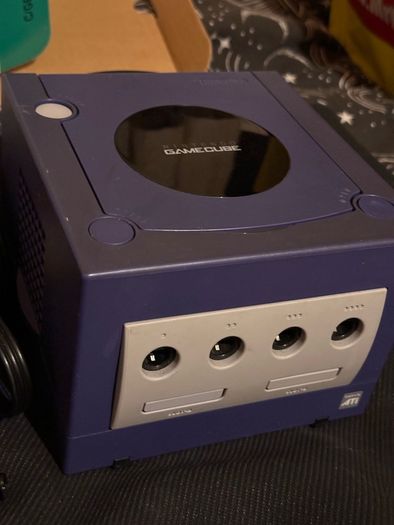Nintendo GameCube console and games Mario