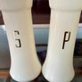 Vintage Tall 1970s MCM Atomic Retro Tupperware Salt and Pepper Shakers Image 3