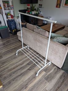 Clothes Rail on Wheels