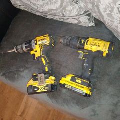DeWalt Brushless Drill + Stanley Fatmax Drill
