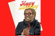 Liverpool Jurgen Klopp Premier League Manager Birthday A5 Card, Perfect for gifts, occasions, or funny card for Football Fans