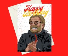 Liverpool Jurgen Klopp Premier League Manager Birthday A5 Card, Perfect for gifts, occasions, or funny card for Football Fans