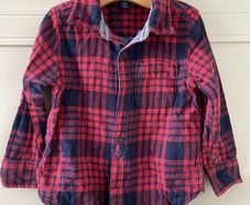 Baby Gap long sleeve check shirt up to 3 years