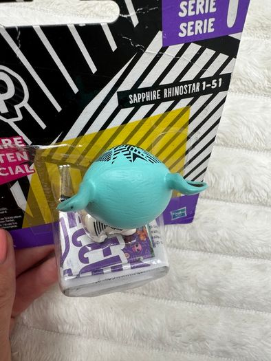 Hasbro Littlest Pet Shop 1-51 Sapphire Rhinostar Rhino Dirty Please see pictures