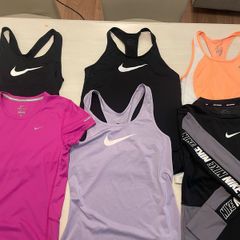 Nike sports tops x 6 - women