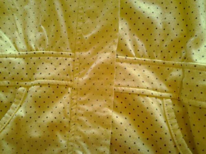 Yellow Short-Sleeved Hoodie - Size 14