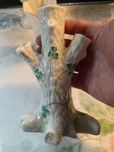 5 PCS Vintage Belleek Pottery
