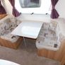 bailey unicorn caravan full set up Image 6