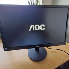 21" AOC Monitor and Dell Mouse