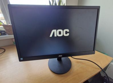 21" AOC Monitor and Dell Mouse