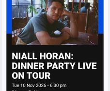 Niall Horan Standing Tickets