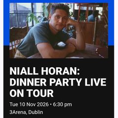 Niall Horan Standing Tickets