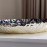 Middle Eastern Style Decorative Round Glass Serving Tray Image 5
