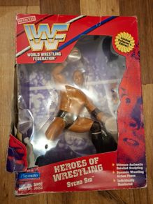 WWF Heroes of Wrestling Sycho Sid Action Figure RARE Collectors Edition