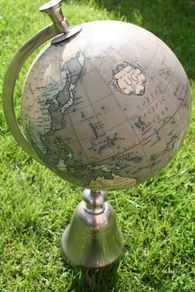 Vintage Globe 16" x 8"