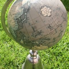 Vintage Globe 16" x 8"