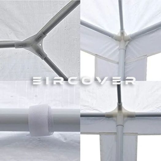 Party Gazebo Canopy Party Tent  3m x 6m White