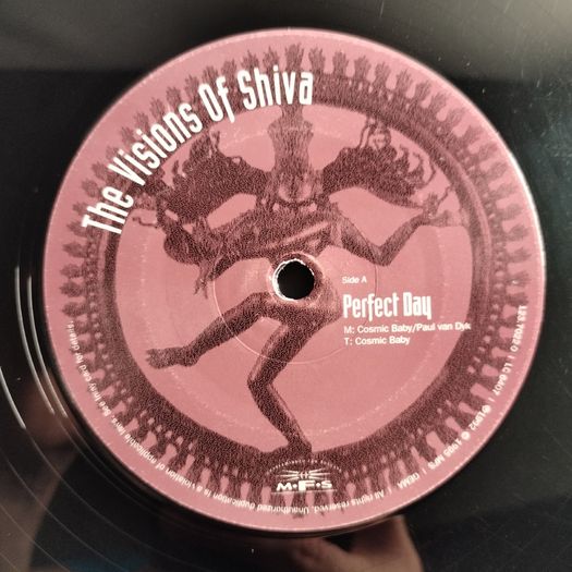 Visions Of Shiva - Perfect Day - MFS Records '95 Re-issue - PIANO Trance BANGER! Quintessential Dublin CLASSIC!