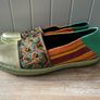 Women's balet flats Geox Respira boho vibe Modesty Espadrilles size 5 Image 2