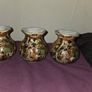 Set of 4 Hand Painted Chinese vases Image 3
