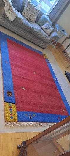 Huge Persian Gabbeh Rug Wool