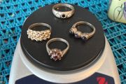 jewellery  silver rings  22 euros each