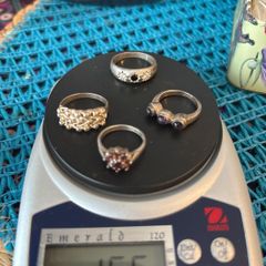 jewellery  silver rings  22 euros each
