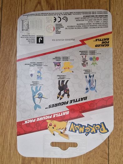 Pokemon Litwick and Horsea 5cm Battle Figures 2 Pack