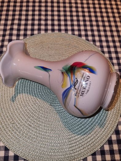 Murano glass vase