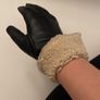 Lady faux fur gloves Image 4