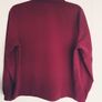 Burgundy Blouse, Size 14/ L Image 5