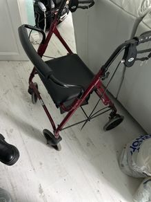 Days wheeled rollator walker frame
