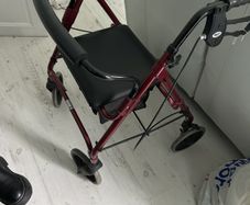 Days wheeled rollator walker frame