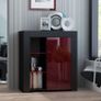 Modern Sideboard with LED lights LED Console Cabinet Living Room High Gloss Sideboard Image 2
