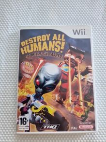 Destroy All Humans Big Willy Unleashed Nintendo Wii Games Original