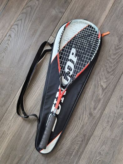 Dunlop Aerogel 4D Evolution Squash Racquet with Case & Balls