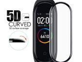 5D Curved Edge Full Coverage Soft Protective Film Cover For Xiaomi Mi Band 4 Watch Screen Protector Guard (Not Glass)