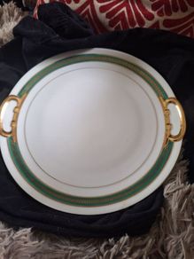 Vintage Limoges Gold Rim Plate