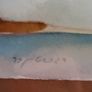 Midcentury signed watercolour Image 2