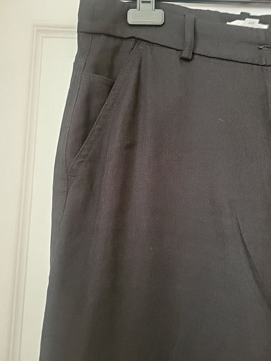 Black Wide Leg Trousers