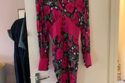 vintage Italian silk dress