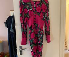 vintage Italian silk dress