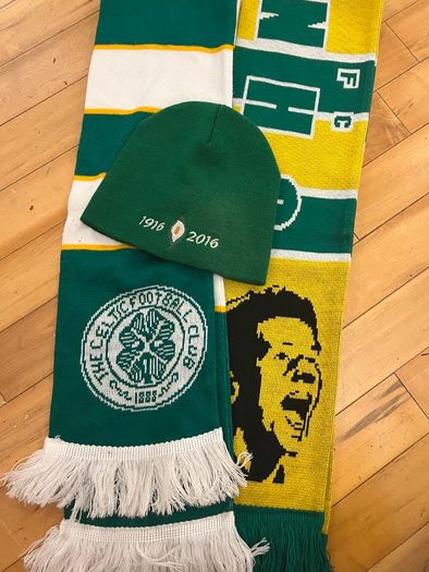 2 Celtic Scarves & Hat